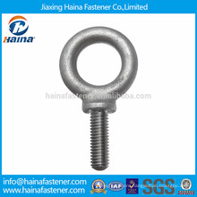 High quality 4.8 grade carbon steel galvanised eye lag screw